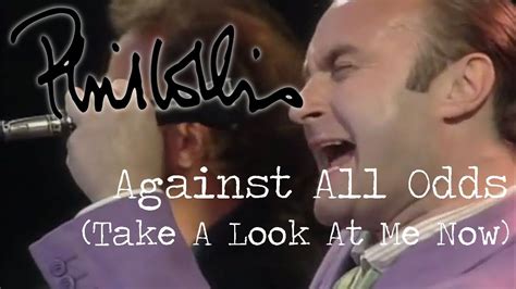 Phil Collins Against All Odds (Official Music Video 1984).